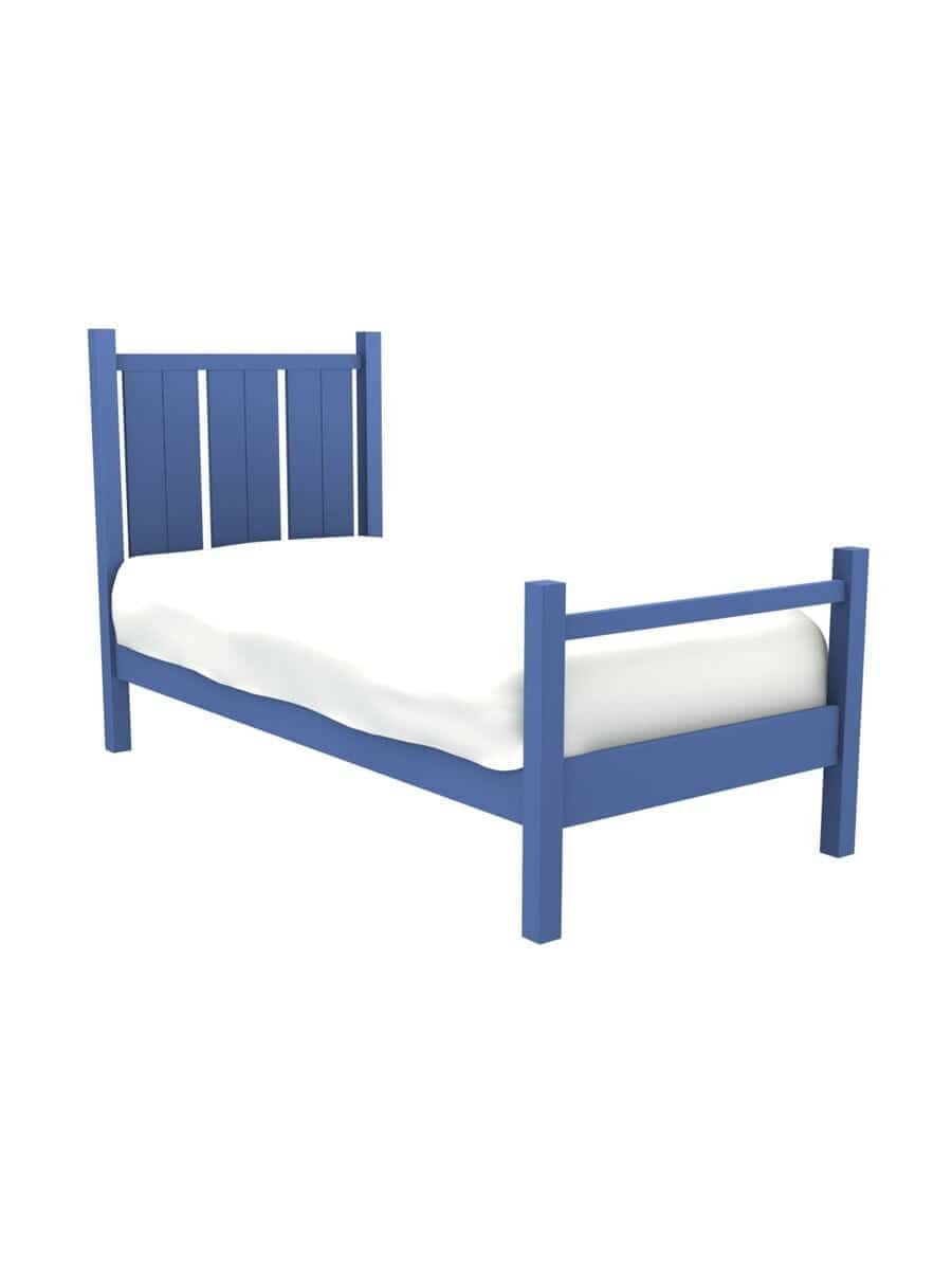 Beach House Furniture, Beach House Lubec Bed, Twin, China Blue Beach House Furniture, Beach House Lubec Bed, Twin, China Blue