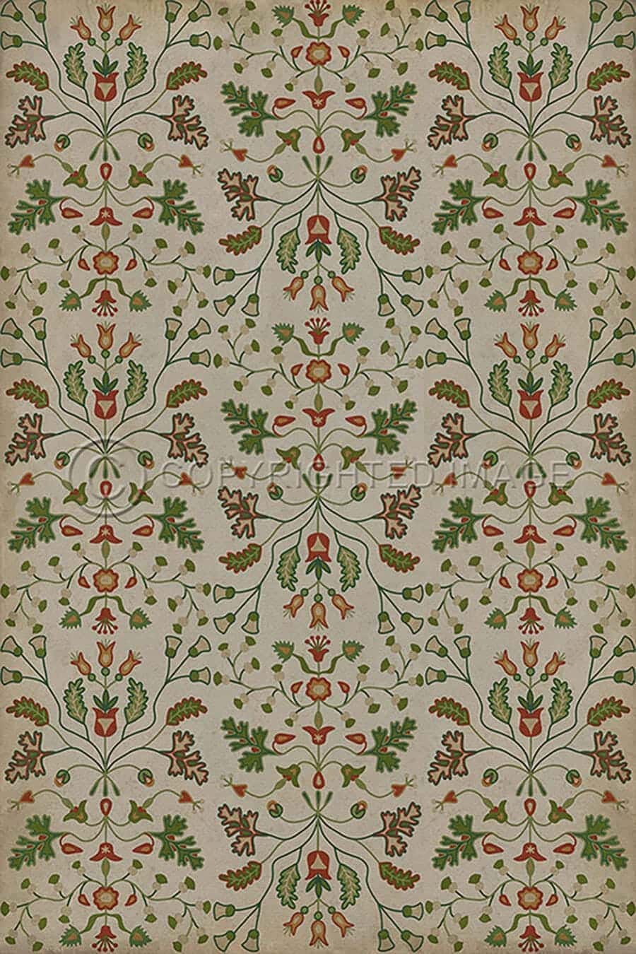 images Bellefleur Helene Vinyl Floor Cloth, 20 x 30