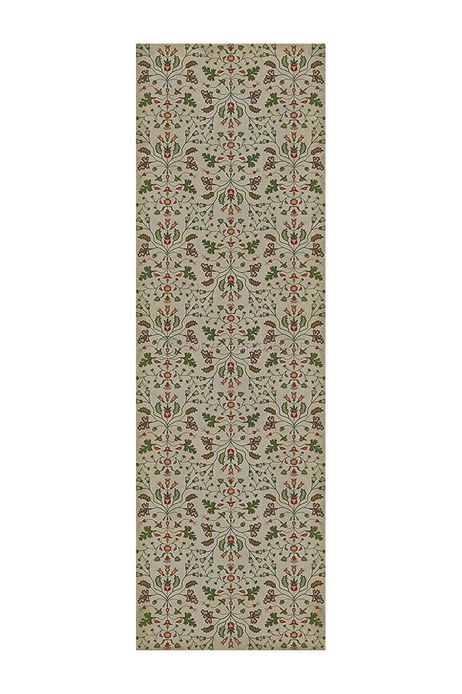 images Bellefleur Helene Vinyl Floor Cloth, 36 x 115 Runner