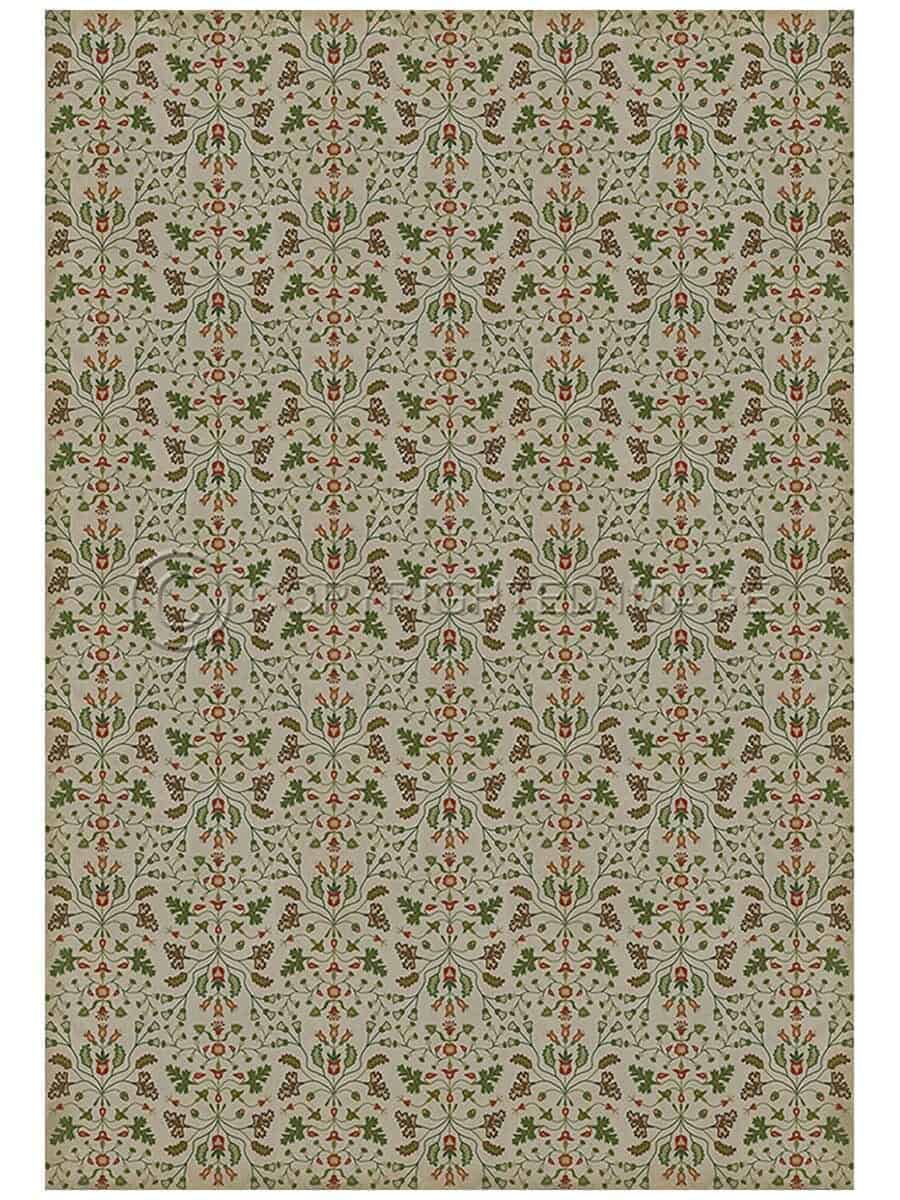 images Bellefleur Helene Vinyl Floor Cloth, 96 x 140