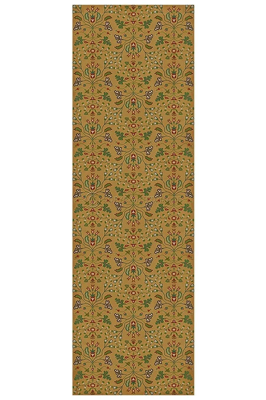 images Bellefleur Julia Vinyl Floor Cloth, 36 x 115 Runner