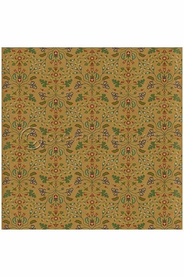 images Bellefleur Julia Vinyl Floor Cloth, 60 x 60 Square