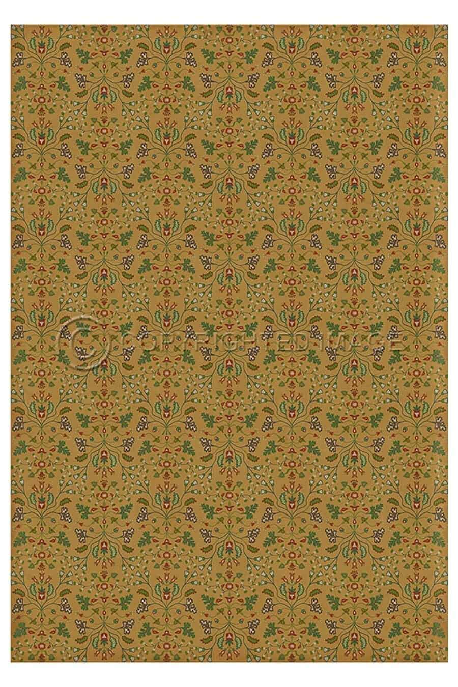 images Bellefleur Julia Vinyl Floor Cloth, 96 x 140