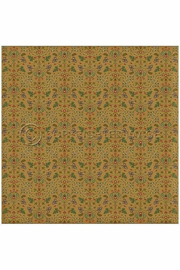 images Bellefleur Julia Vinyl Floor Cloth, 96 x 96 Square