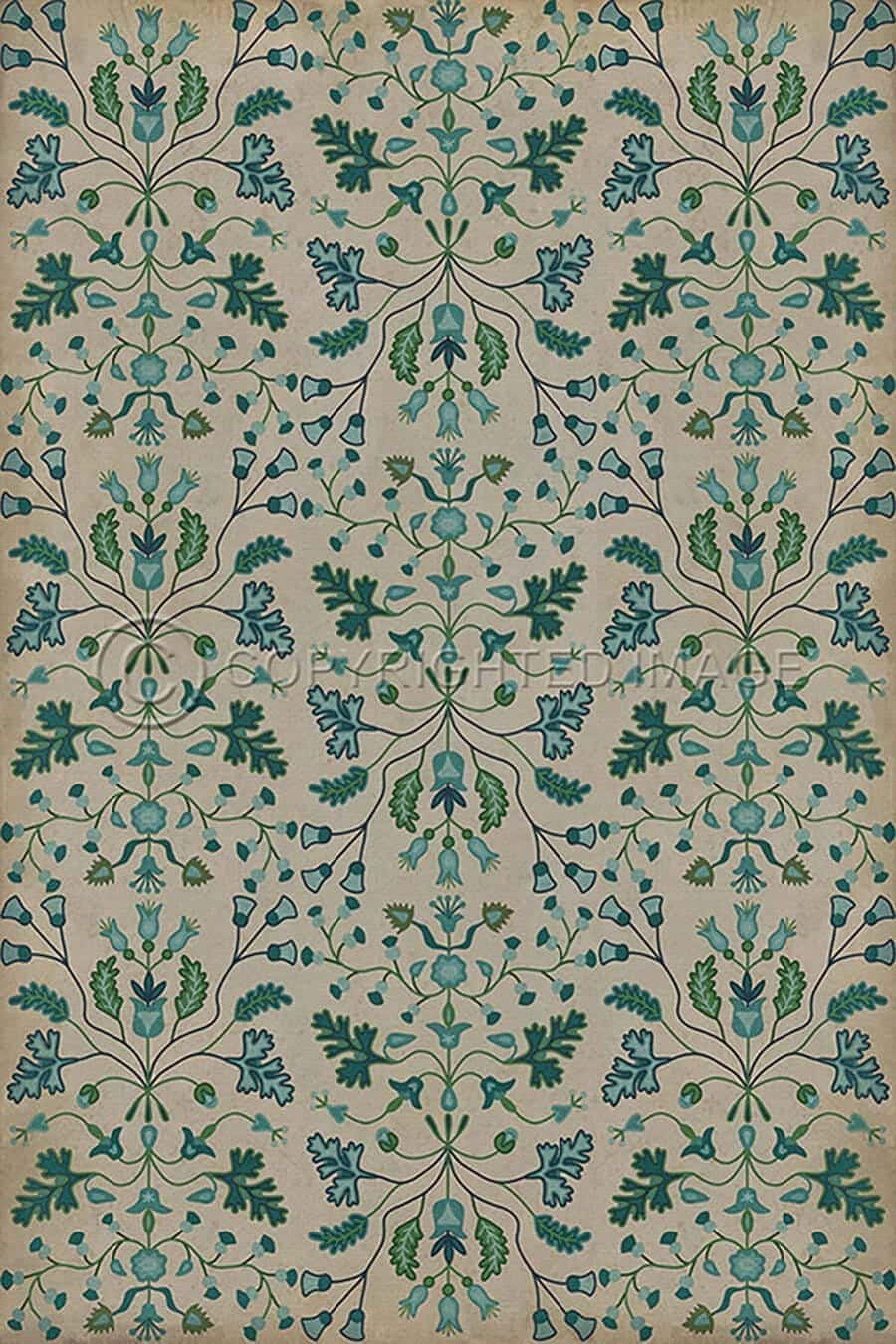 images Bellefleur Lisette Vinyl Floor Cloth, 20 x 30