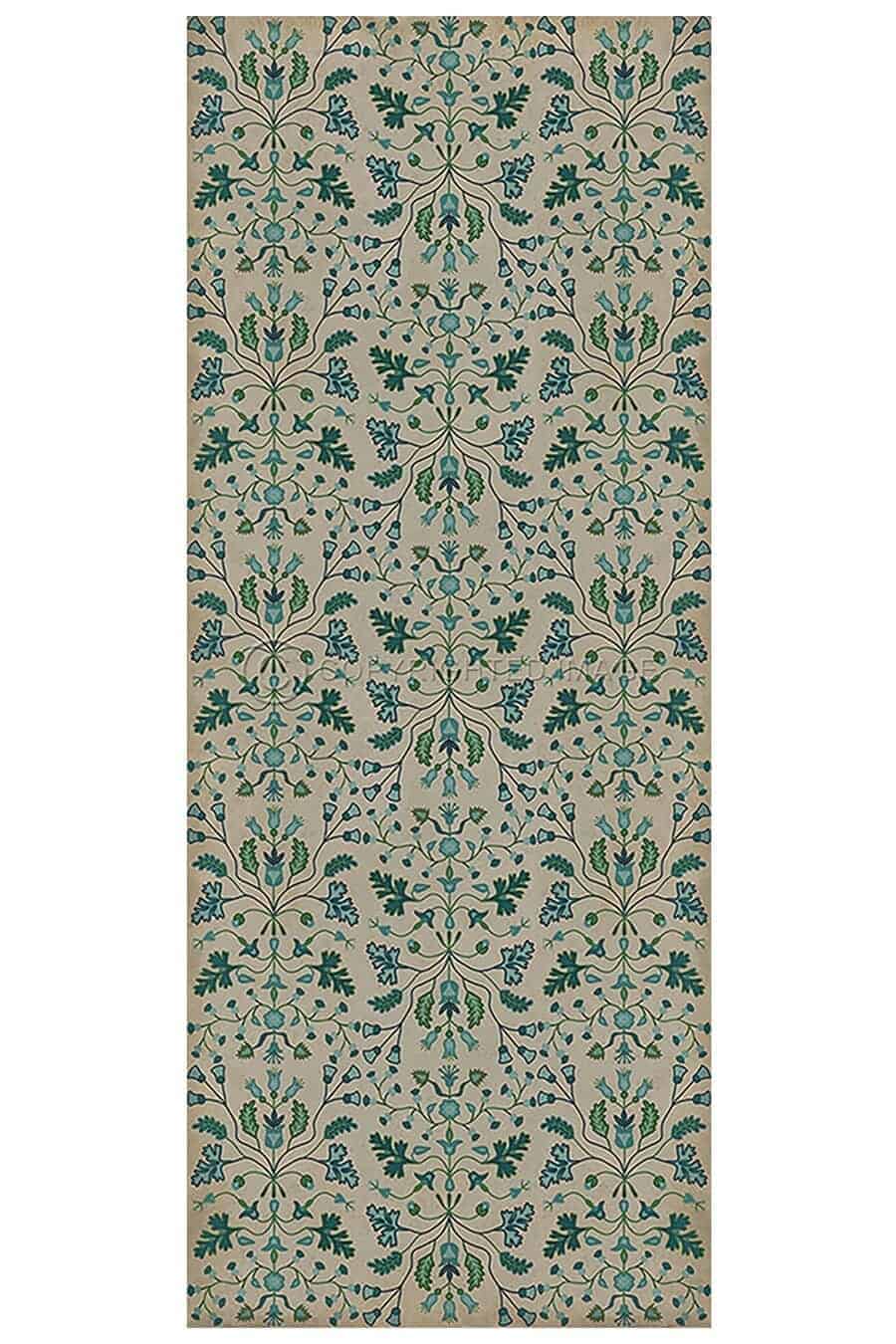 images Bellefleur Lisette Vinyl Floor Cloth, 36 x 90 Runner