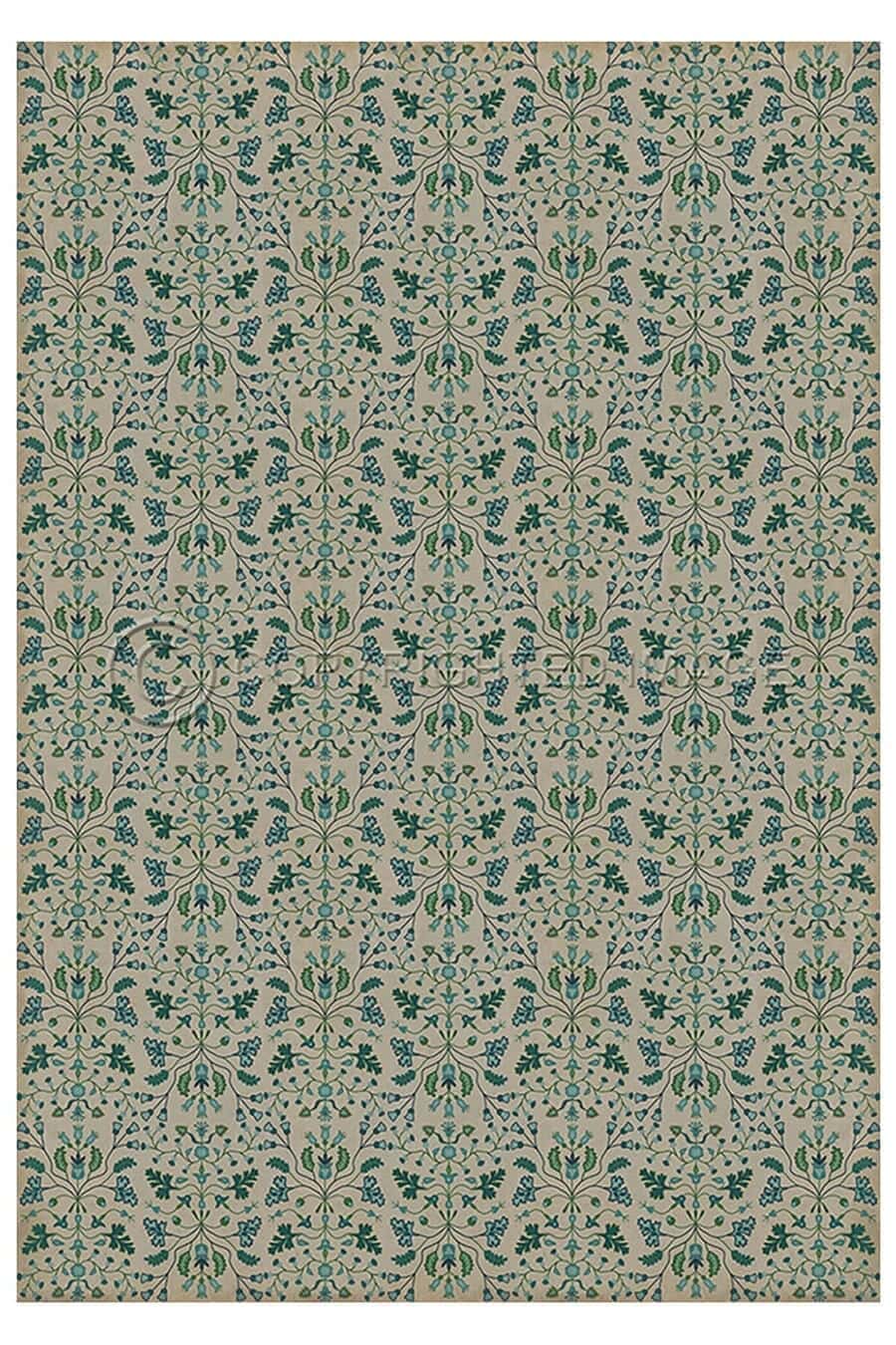 images Bellefleur Lisette Vinyl Floor Cloth, 96 x 140