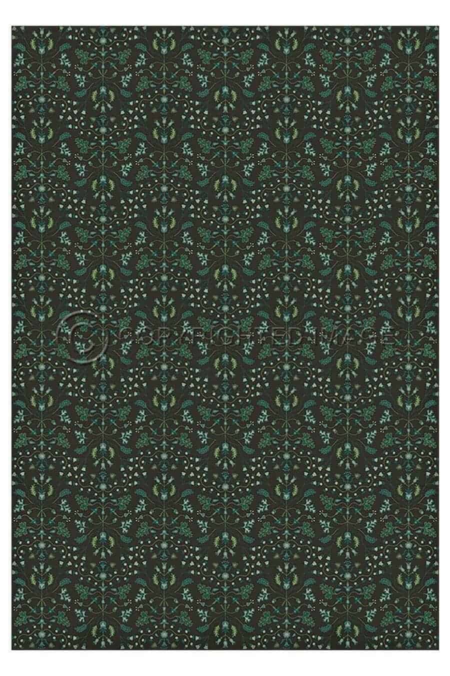 images Bellefleur Sophie Vinyl Floor Cloth, 96 x 140