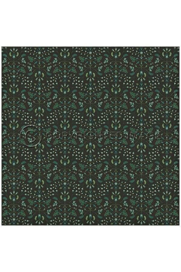 images Bellefleur Sophie Vinyl Floor Cloth, 96 x 96 Square