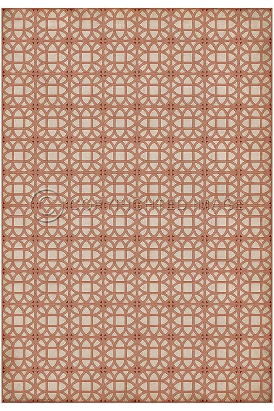 images Brick Lacework Vinyl Floor Cloth, 96 x 140, 120 x 175