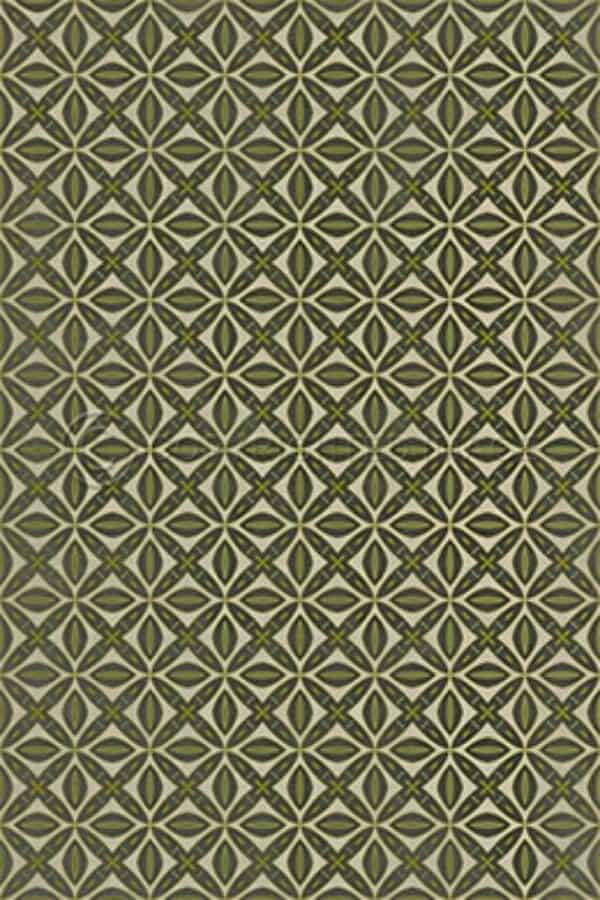 images Butternut Leaf Vinyl Floor Cloth, 52 x 76, 70 x 102