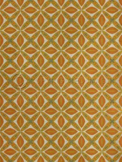 Butternut Mango Vinyl Floor Cloth, 20 x 30, 38 x 56