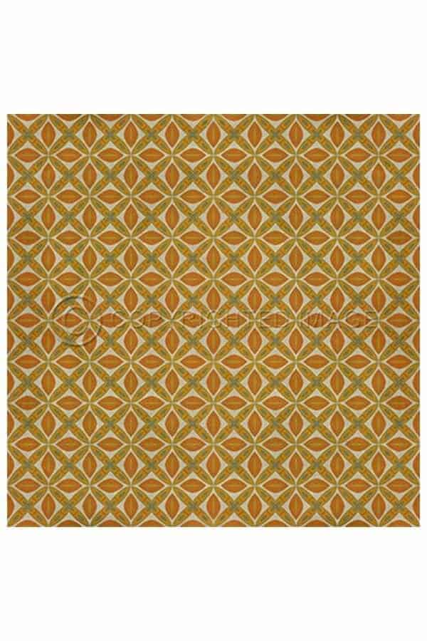 images Butternut Mango Vinyl Floor Cloth, 96 x 96, 120 x 120 Square