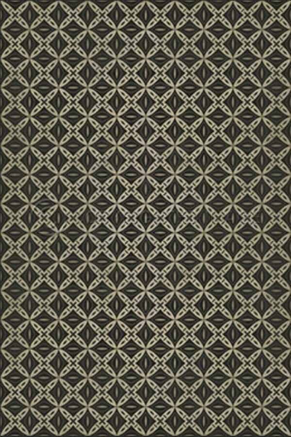 images Butternut Night Vinyl Floor Cloth, 96 x 140, 120 x 175