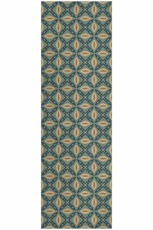 images Butternut Sea Vinyl Floor Cloth, 36 x 115 Runner