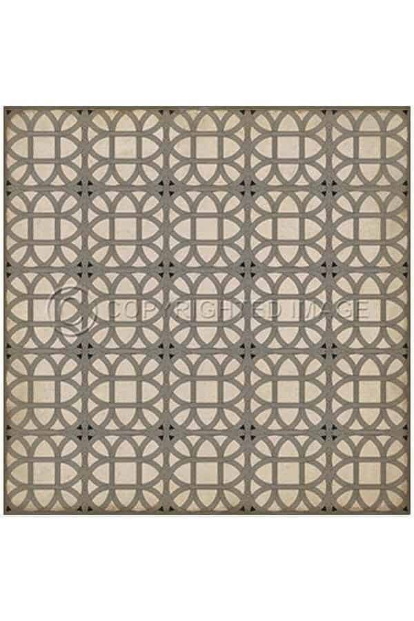 images Cloud Lacework Vinyl Floor Cloth, 36 x 36 Square