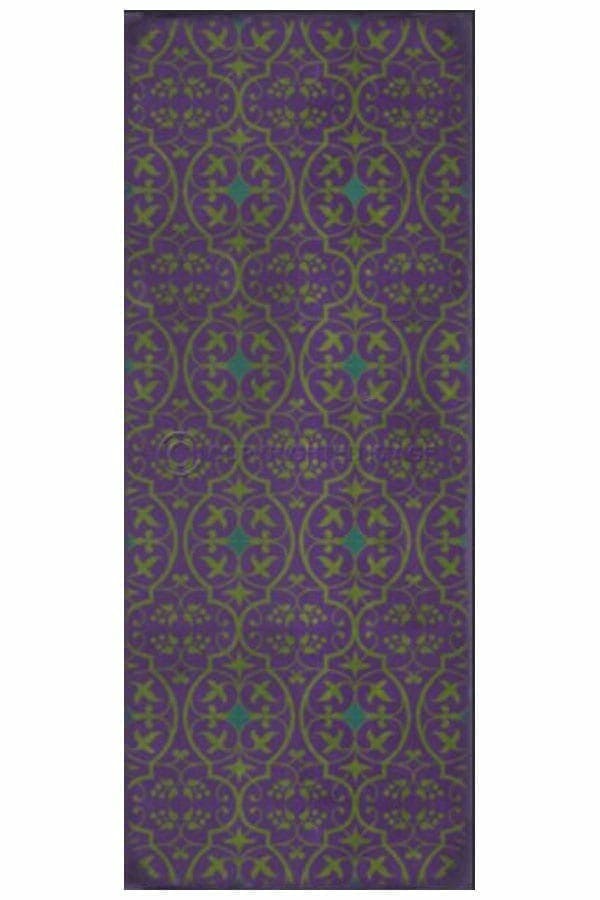 images Delphine Fete Vinyl Floor Cloth, 36 x 90 Runner
