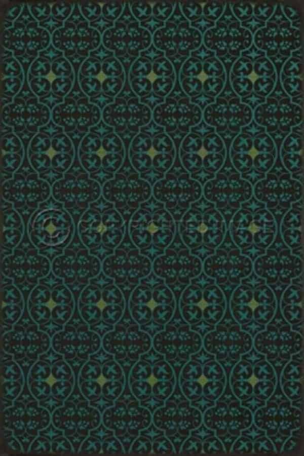 images Delphine Jalousie Vinyl Floor Cloth, 20 x 30