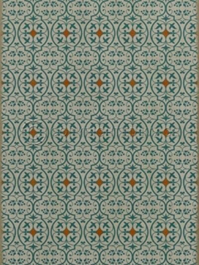 Delphine Jardin Vinyl Floor Cloth, 20 x 30