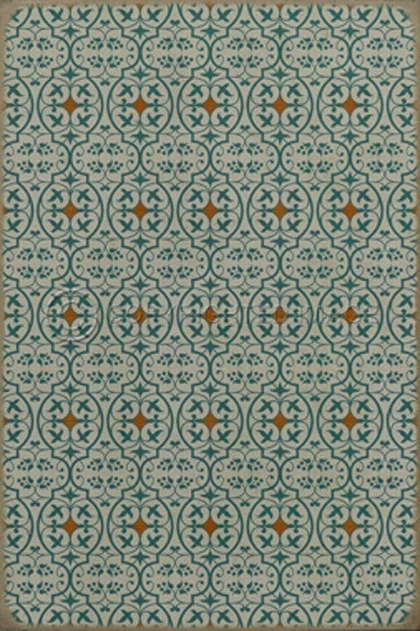 images Delphine Jardin Vinyl Floor Cloth, 52 x 76
