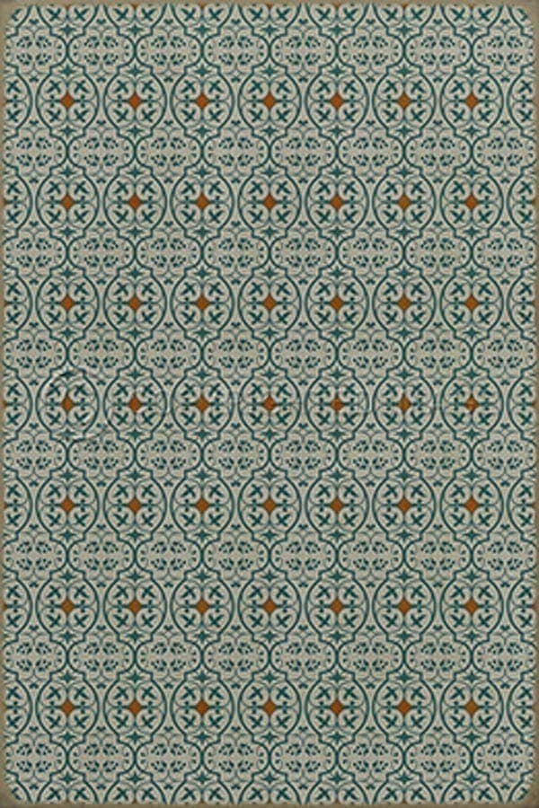 images Delphine Jardin Vinyl Floor Cloth, 96 x 140