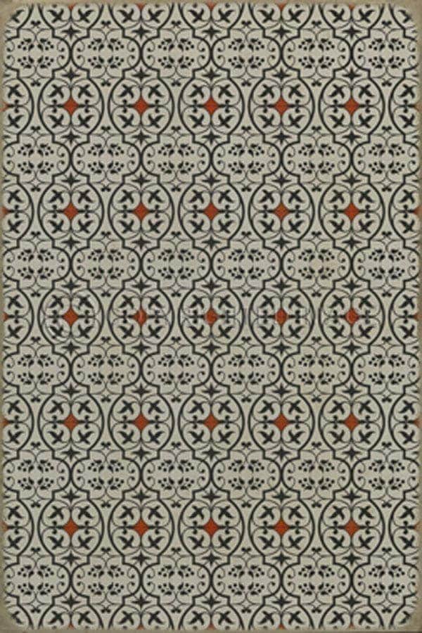 images Delphine Pomme Vinyl Floor Cloth, 52 x 76