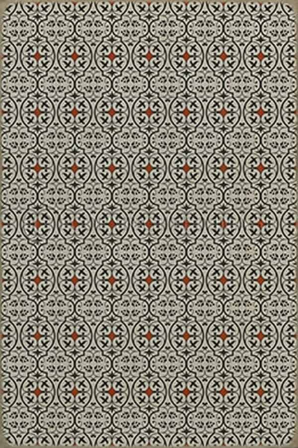 images Delphine Pomme Vinyl Floor Cloth, 96 x 140