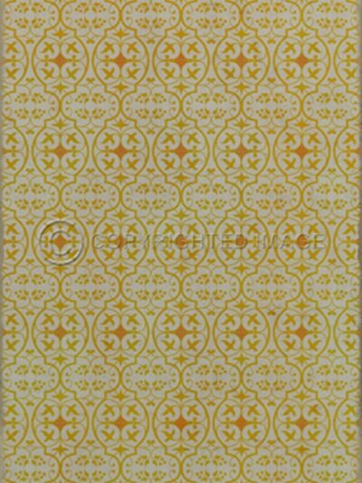 Delphine Solleil Vinyl Floor Cloth, 20 x 30