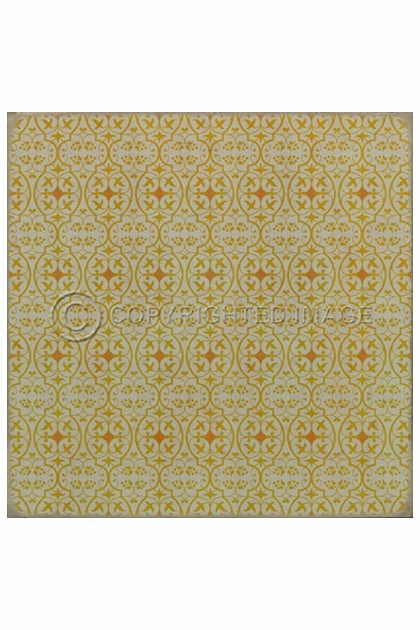 images Delphine Solleil Vinyl Floor Cloth, 36 x 36 Square