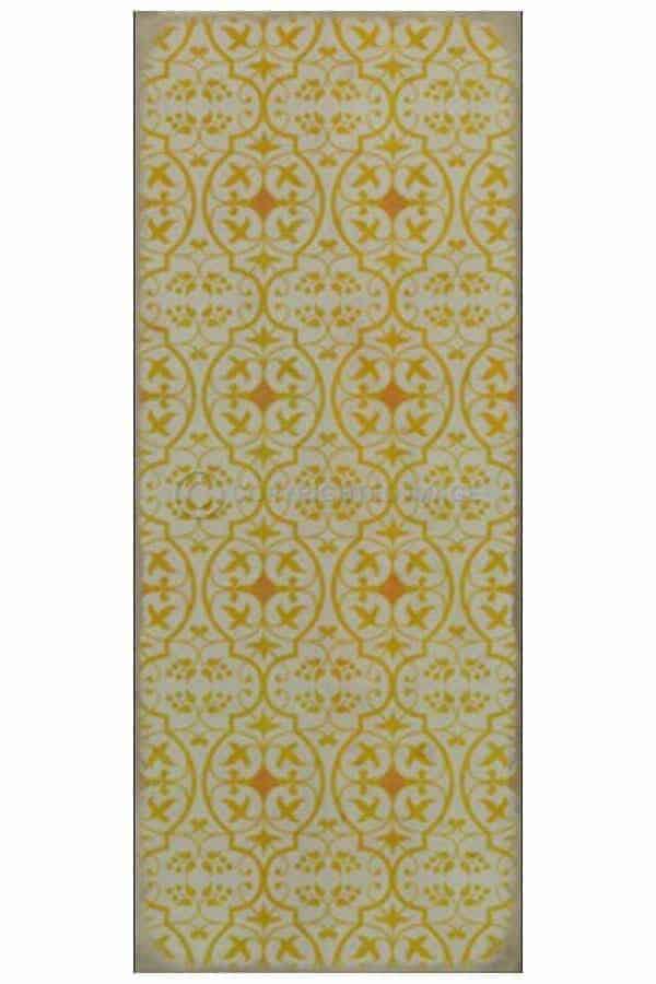 images Delphine Soleil Vinyl Floor Cloth, 36 x 90 Runner