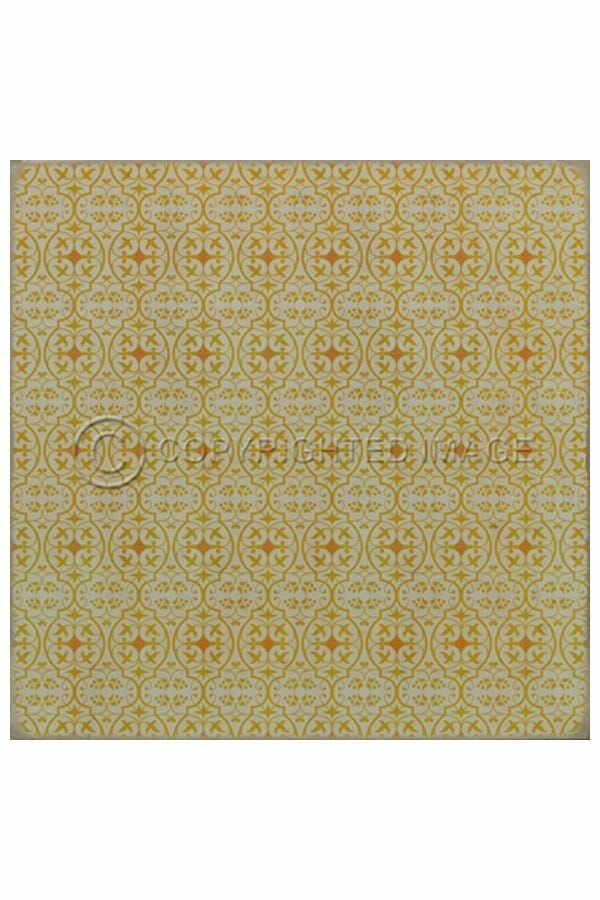 images Delphine Solleil Vinyl Floor Cloth, 60 x 60 Square