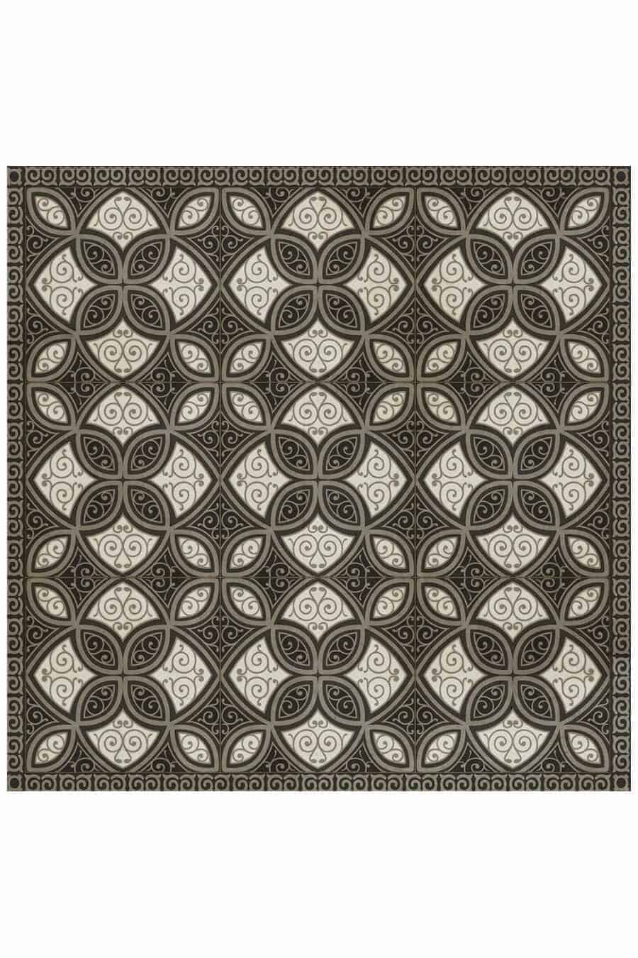 images Excalibur Illuminati Vinyl Floor Cloth, 36 x 36