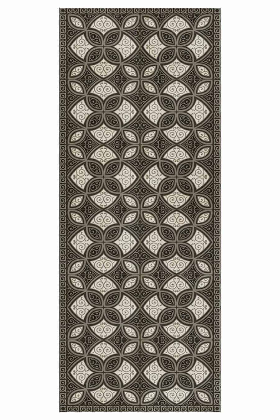 images Excalibur Illuminati Vinyl Floor Cloth, 36 x 90 Runner