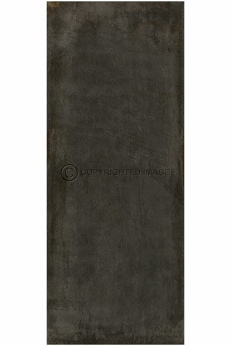 images Gouache Dark Vinyl Floor Cloth, 36 x 90 Runner