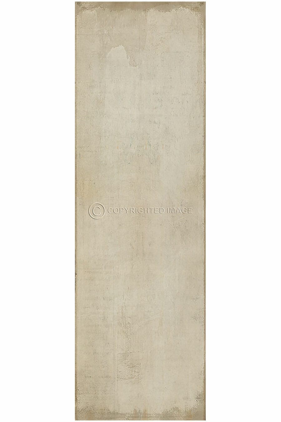 images Gouache Light Vinyl Floor Cloth, 36 x 115 Runner