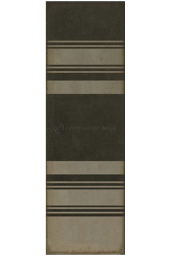 images Khaki Santa Fe Vinyl Floor Cloth, 36 x 115 Runner