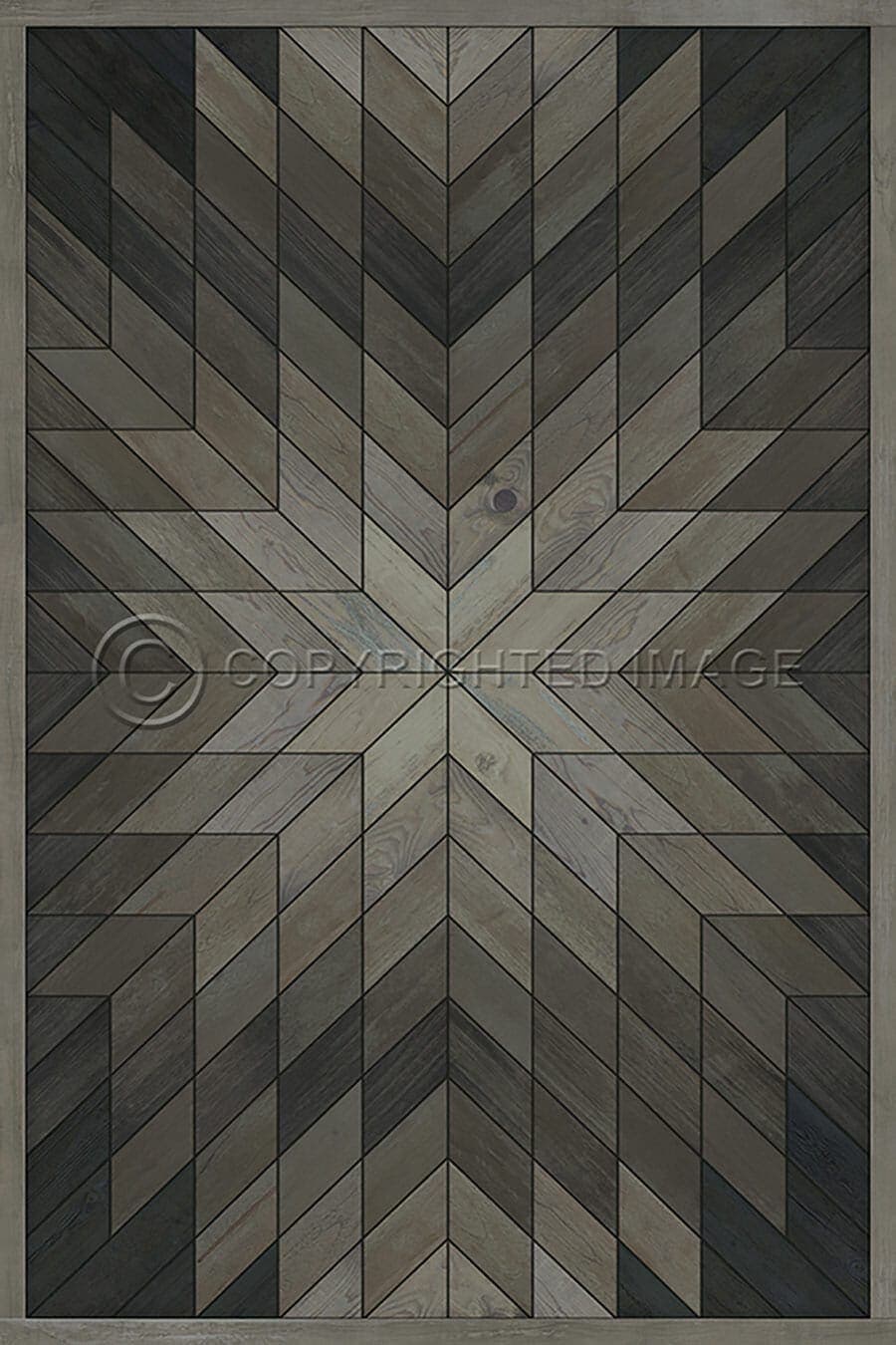 images Lodestar Edda Vinyl Floor Cloth, 20 x 30