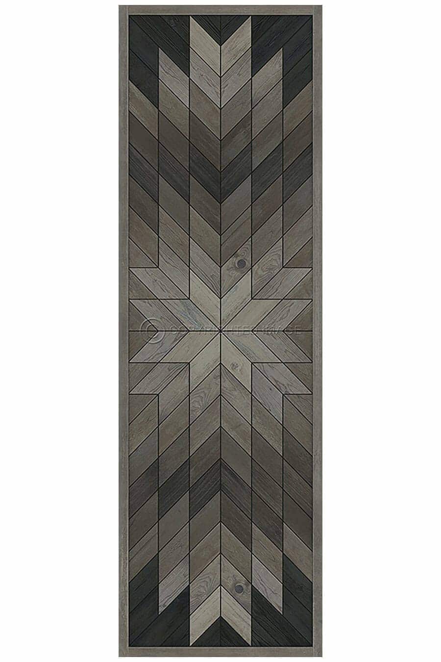 images Lodestar Edda Vinyl Floor Cloth, 36 x 115 Runner