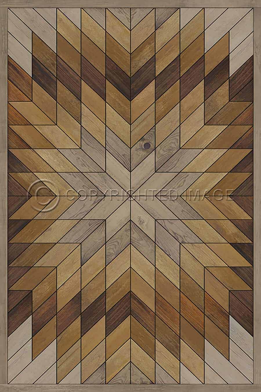 images Lodestar Erik Vinyl Floor Cloth, 20 x 30