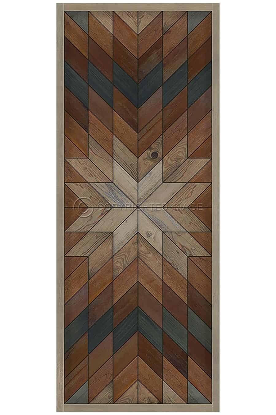 images Lodestar Leif Vinyl Floor Cloth, 36 x 90 Runner
