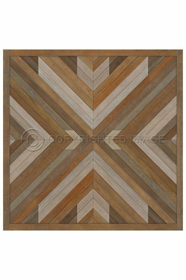 images Spicher Vinyl Floor Cloths, Nordic Caramel Vinyl Floor Cloth, 36 x 36 Square