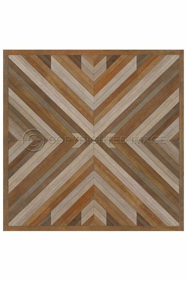 images Spicher Vinyl Floor Cloths, Nordic Caramel Vinyl Floor Cloth, 96 x 96 Square