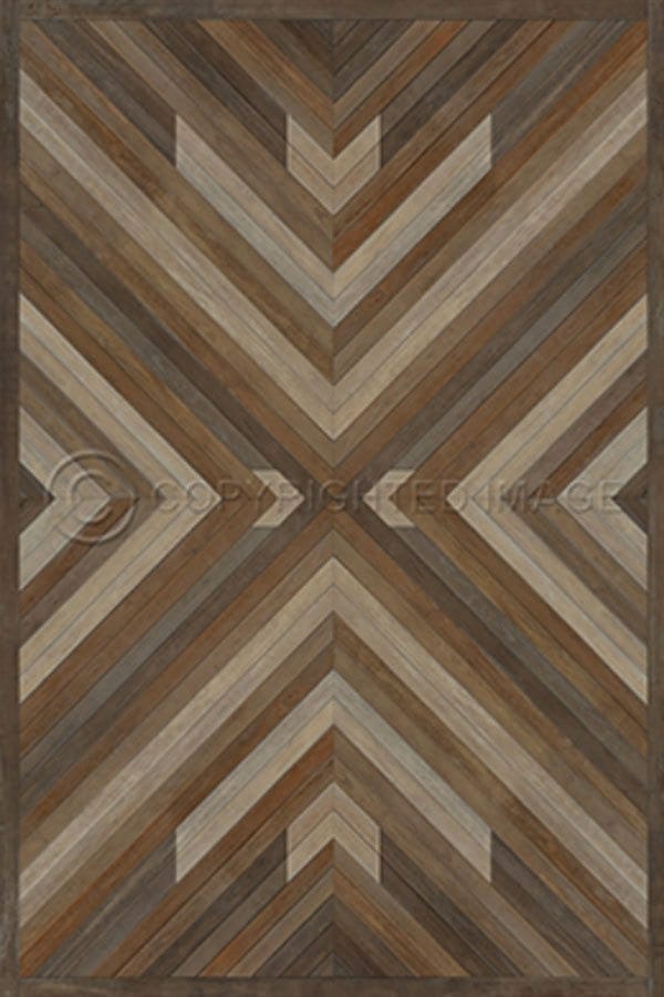 images Nordic Java Vinyl Floor Cloth, 120 x 175