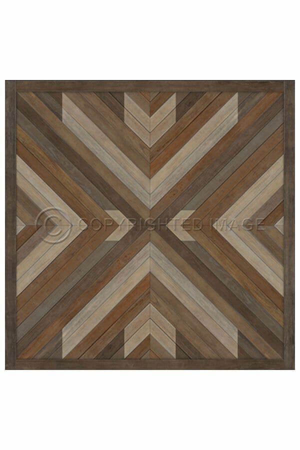 images Nordic Java Vinyl Floor Cloth, 60 x 60 Square