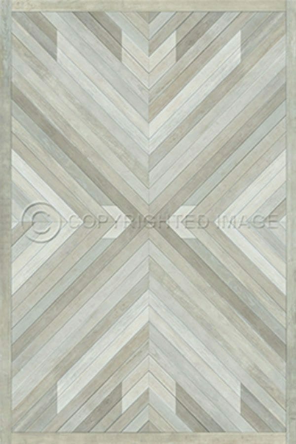 images Nordic Neutral Vinyl Floor Cloth, 52 x 76