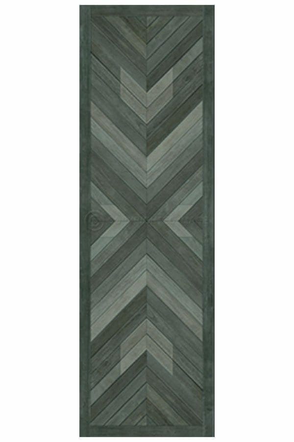 images Nordic Smoke Vinyl Floor Cloth, 36 x 115 Runner