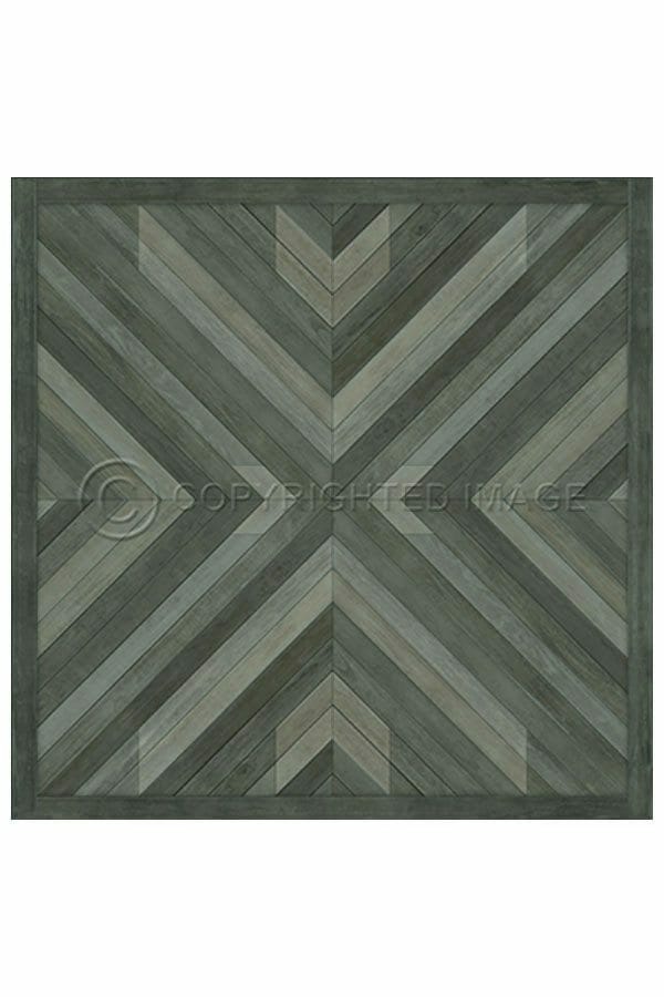 images Nordic Smoke Vinyl Floor Cloth, 60 x 60 Square