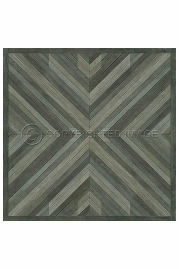 images Nordic Smoke Vinyl Floor Cloth, 96 x 96 Square