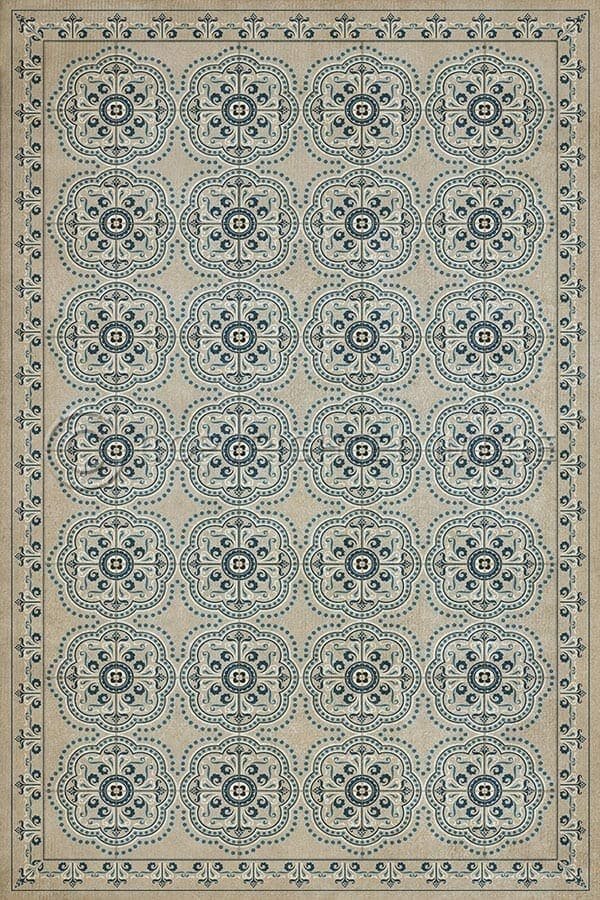 images Octavia Lamb Vinyl Floor Cloth, 52 x 76