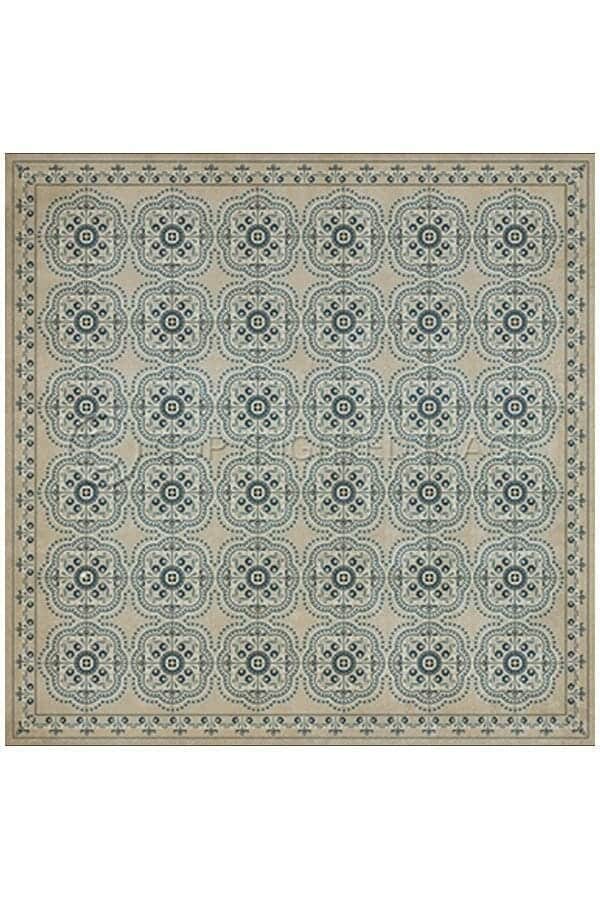 images Octavia Lamb Vinyl Floor Cloth, 60 x 60 Square